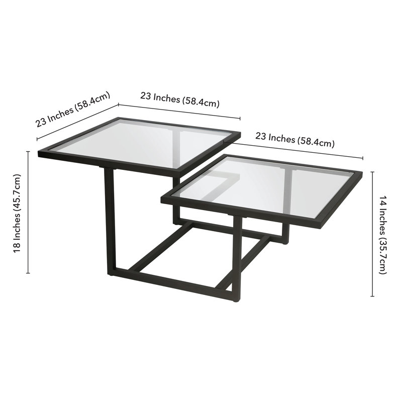 Frame Coffee Table, Black