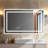 Soho 60" x 30" x 1" LED Mirror with Defogger and Dimmable, Backlit + Front Lit-1093257834
