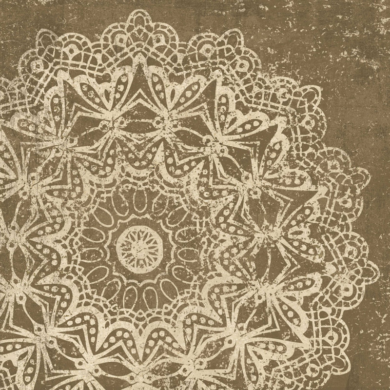 Contemporary Lace II Spice, H 20 po x l 20 po x P 1,25 po