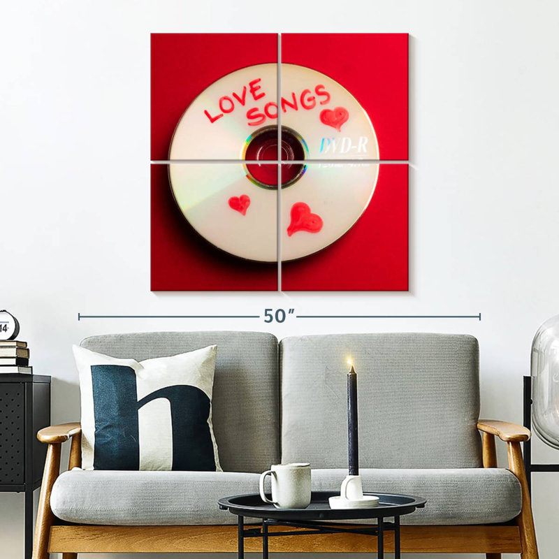 Abarca Love Songs CD, 32" H x 32" W