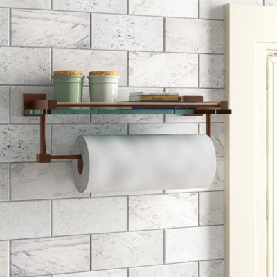 Haranu Bracket Shelf with Towel Bar