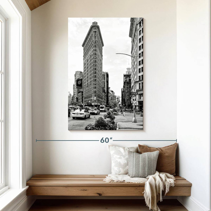 Siriron Manhattan Flatiron Building, H 48 po x l 32 po