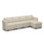 Canapé modulaire en faux cuir Colusa-1127895378