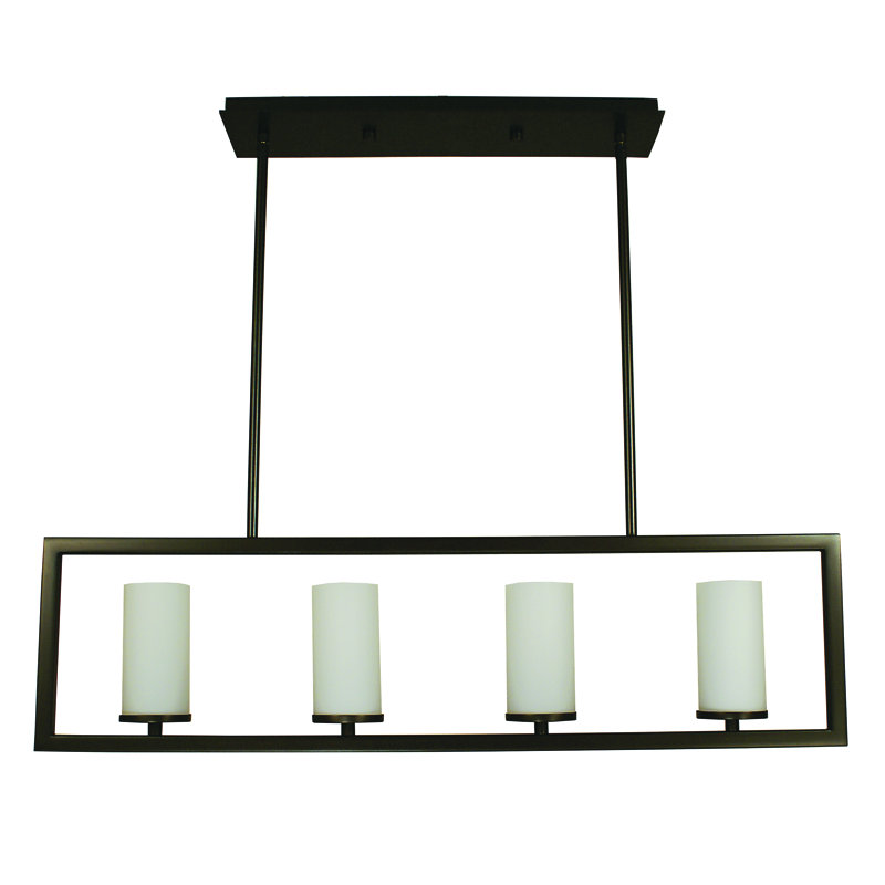 Rametta 4 - Light Kitchen Island Pendant, Mahogany Bronze