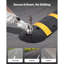 6FT Rubber Speed Bump, 2 Channel, Heavy Duty Traffic Speed Hump, 22000 lbs/axle Load Capacity, 72 in Cable Protector Ramp with Expansion Screws, for Asphalt Concrete Gravel Driveway Road, 1 Pack-126706305