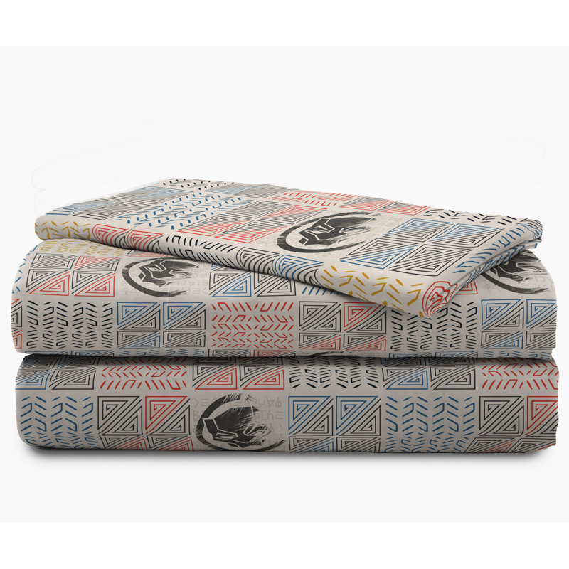 Ensemble de draps en microfibre Panther, Double