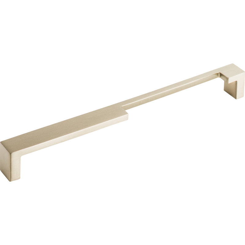 Modern Metro Bar Pull, Brushed Satin Nickel, 9" Center to Center