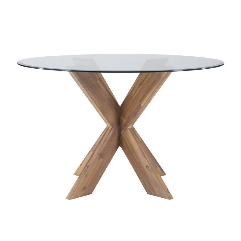 Table de salle à manger Alejoa, Naturel