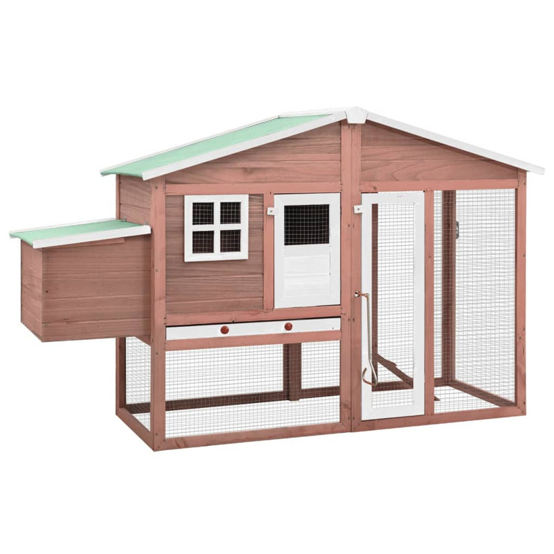 Romney Rabbit Hutch, Mocha/White