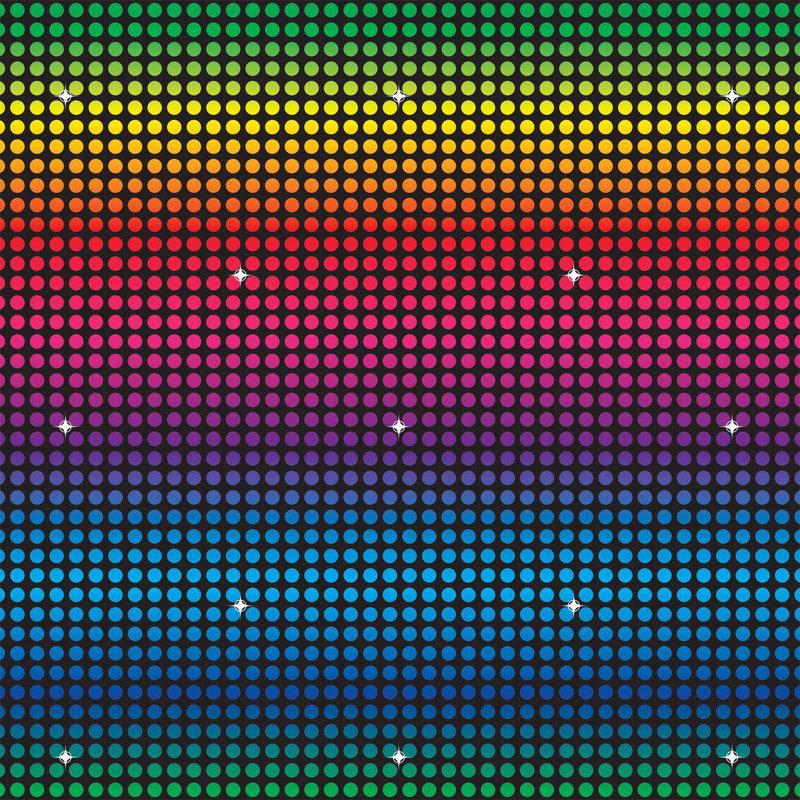 Disco Backdrop - 4' x 30' - Pack of 6