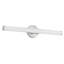 Tectra 24-in Black dimmable LED Wall Sconce-1952623462
