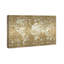 « mapamundi galaxy gold », impression sur toile-1962437560