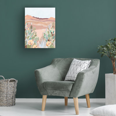 Bolog " Warm Sunbaked Desert II " by Laura Marr Print on Canvas