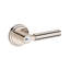Lake Forest Keyed Entry Lever with Stepped Round Rose-922273664