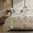 3 Pieces Full/Queen Cotton Duvet Set,Linen