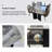 Modern marble rectangular dining table-631654389