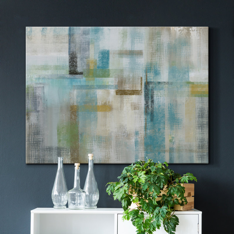 " Bits And Pieces ", 36" H  x 24" W x 1" D