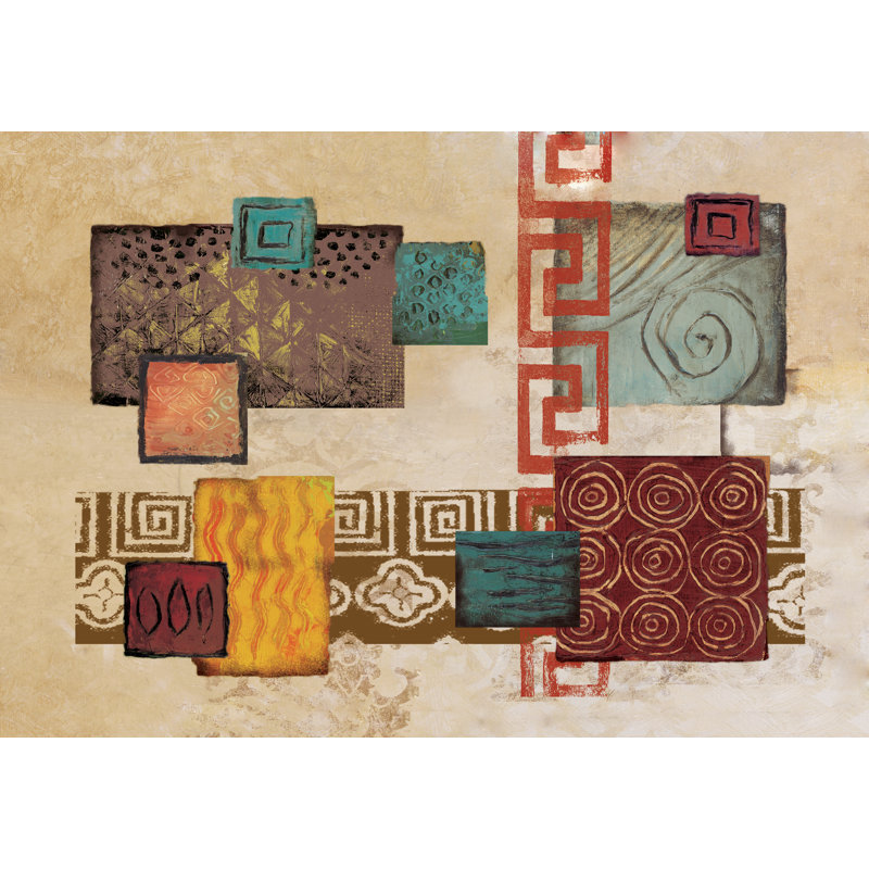Ethnic 3 - Wrapped Canvas Art Prints, 30cm H x 46cm W x 3.8cm D