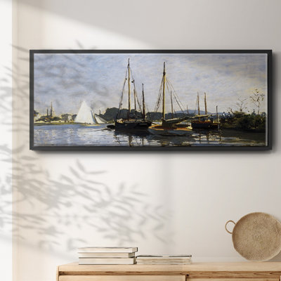Bateaux de plaisance, 1872 - Toile encadrée