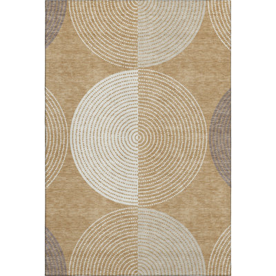 Premium Machine Washable Mayfield AMF2281 Geometric Rug