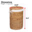 Panier à linge avec doublure-102025268