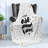 Ambesonne Best Friend Fleece Throw Blanket Polka Dots Backdrop Sand Brown and Charcoal Grey-106779980