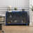 Wood Storage Cabinet with Glass Doors-1270258823