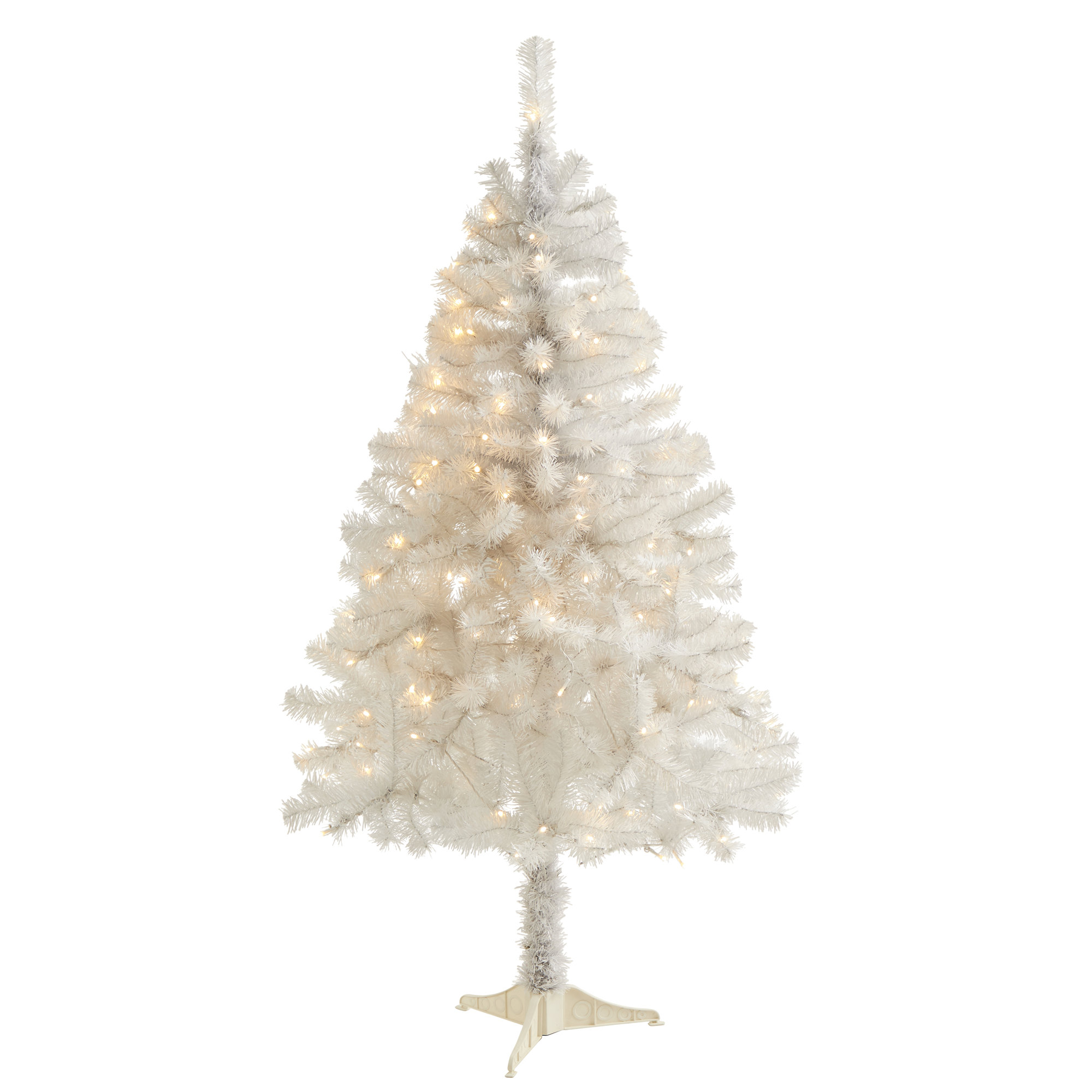 Lighted Artificial Christmas Tree, 5' H