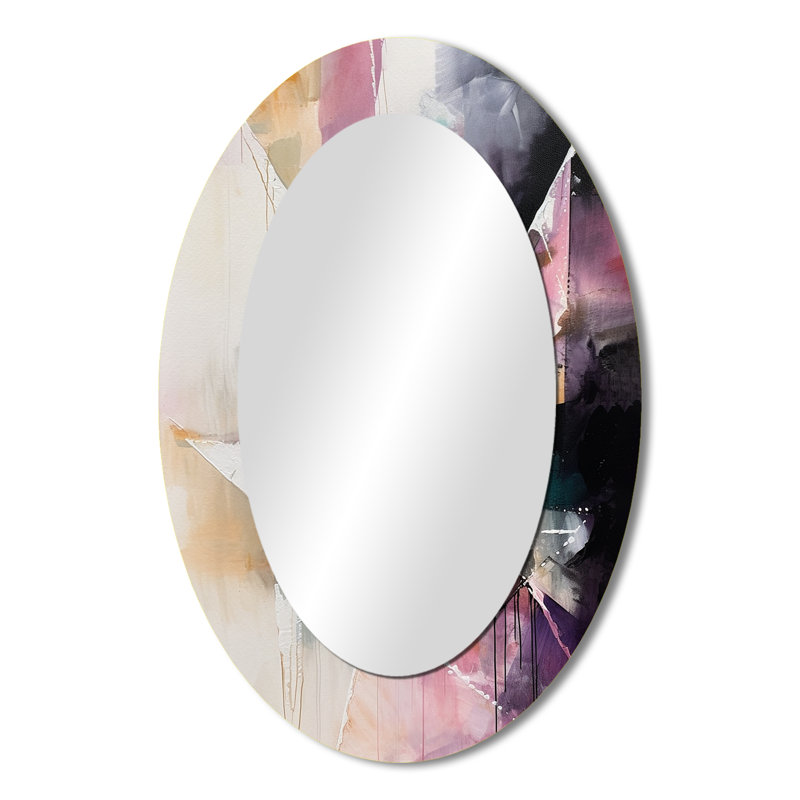 Miroir mural mauve, 36 po x 24 po
