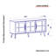 Cavandale 160cm Sideboard