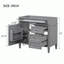 Meuble-lavabo 36 po sans lavabo supérieur-106544219