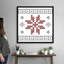 Impression de flocons de neige sur toile-738172593-738172616