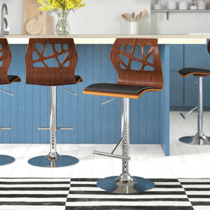 Avakate Adjustable Height Swivel Bar Stool (incomplete)