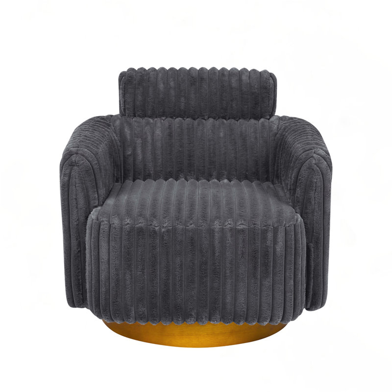 Fauteuil pivotant Luxe, Gris
