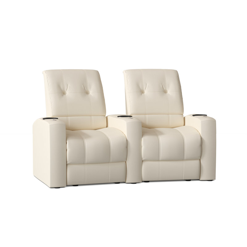 Siège de cinéma 71 po avec porte-gobelet Chrysander, Polaire luxueux, Manuel
