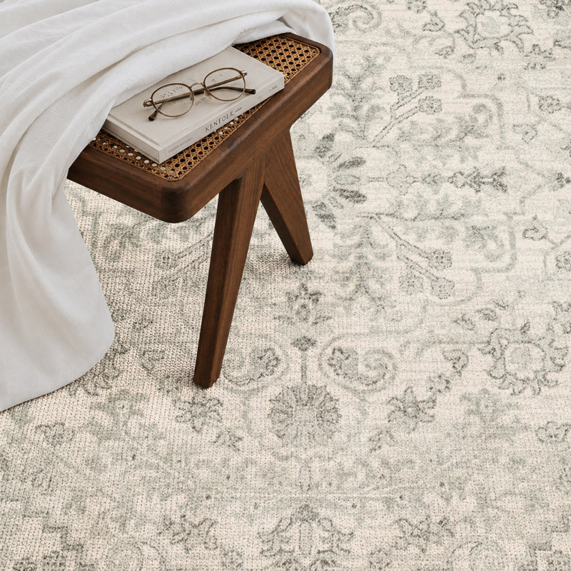 Machine Woven Beige/Black/Grey Indoor Rug, Rectangle 119 x 170 cm