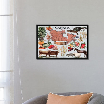 Publicité rétro sur toile Canada