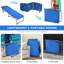 Chaise longue pliante avec trou pour la plage