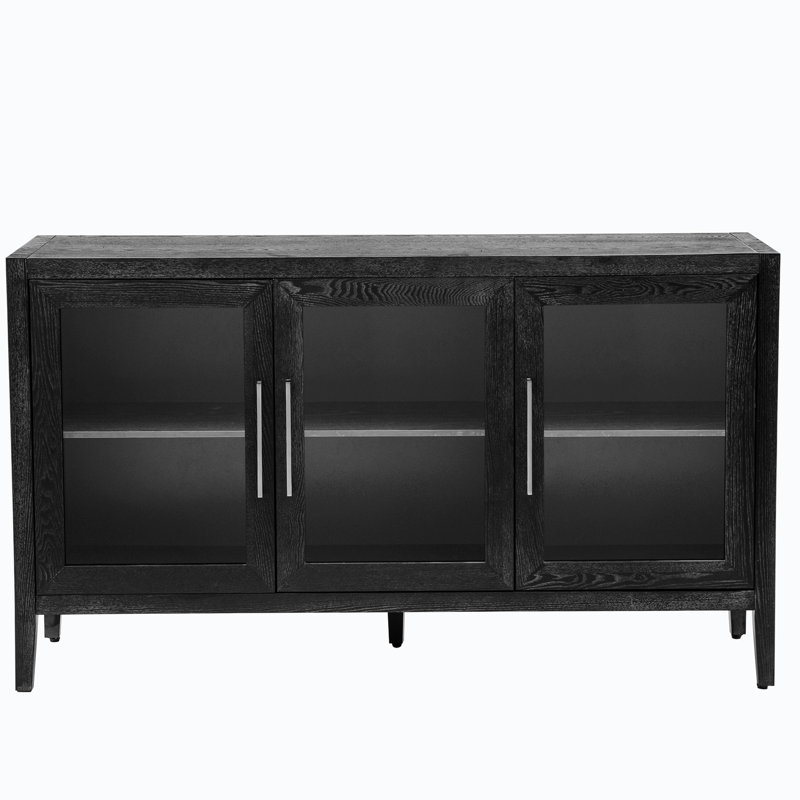 Armoire de rangement Jatasha, Noir
