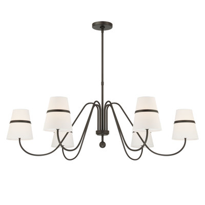 6 LIGHT CHANDELIER