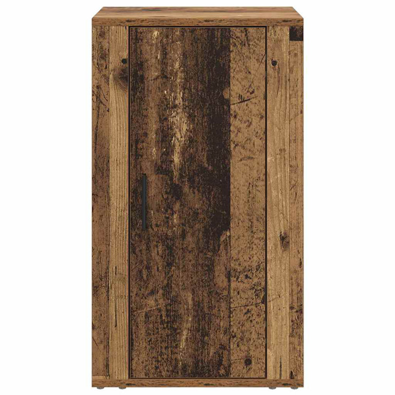 Sideboard Engineered Wood Side Cabinet Home Organiser, Old Wood