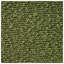 Repose-pieds ovale rembourré avec tissu bouclé, vert olive
