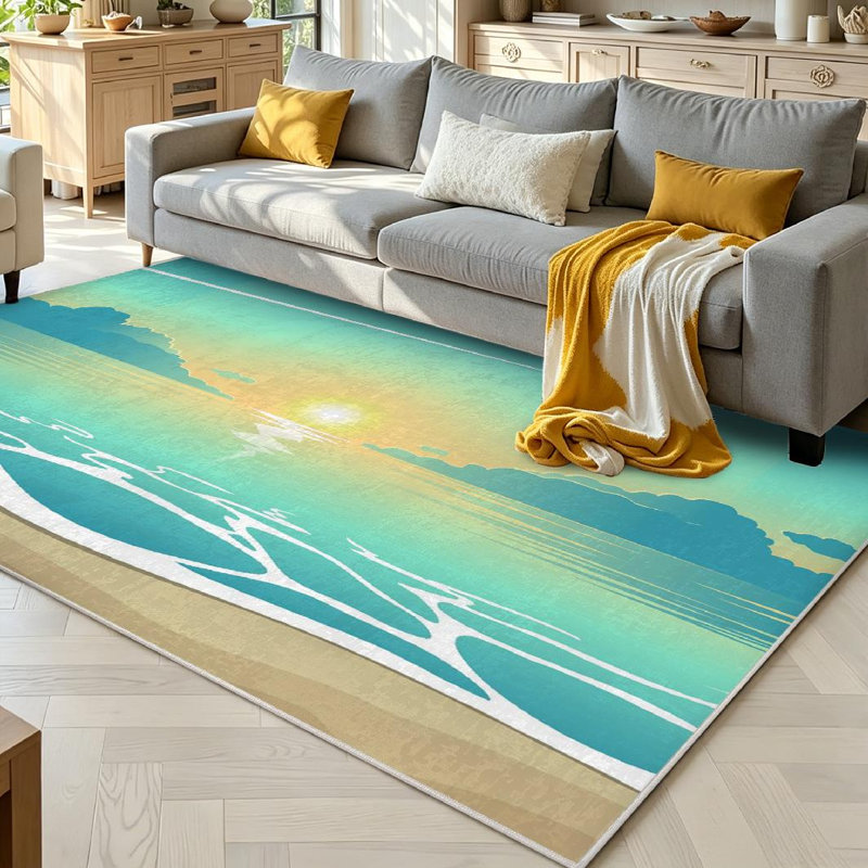 Tapis de plage Clear Summer, Rectangle 71" x 98"