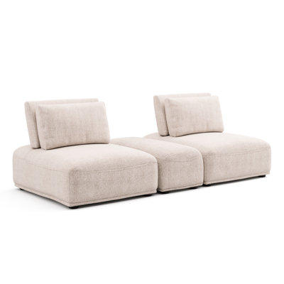 Canapé modulaire 3 pièces Aukeem
