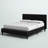 Alexanra Vegan Leather Platform Bed-383572094