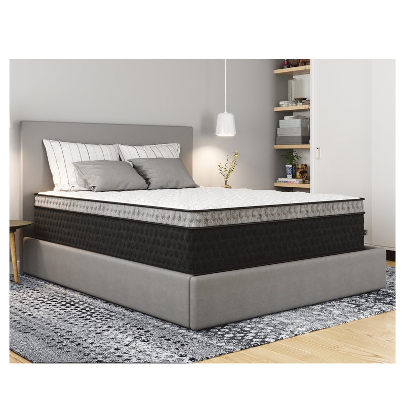 Matelas à losanges avec matelas Euro Euro, Extra-long Twin