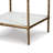 Broadhurst Glass Top End Table