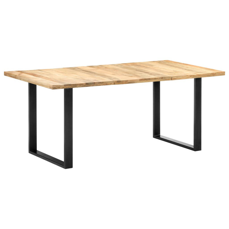 Dining Table Solid, 70.9" L x 35.4" W, Mango Wood