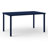 59"×35.4" Outdoor Metal Rectangular Dining Table-2022402260