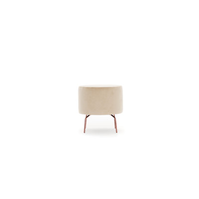 Solid + Manufactured Wood Accent Stool